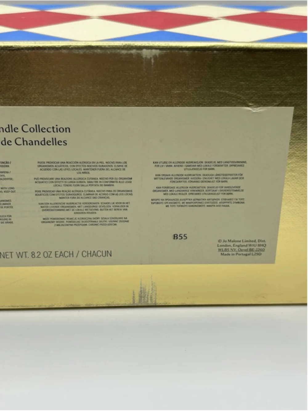 Jo Malone Ginger Biscuit 3-Piece Pillar Candle Gift Set 235g Each | 2025 Limited